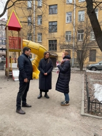Продолжаем проводить объезды адресов на территории муниципалитета