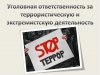 &laquo;Уголовная ответственность за совершение террористического акта&raquo;.