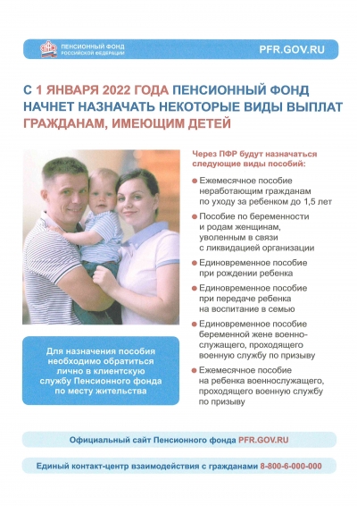 Пенсионному фонду Российской Федерации переданы полномочия на предоставление и назначение отдельных мер социальной поддержки гражданам РФ