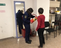 В подростково-молодежных клубах Центрального района проходят пожарно-профилактические мероприятия